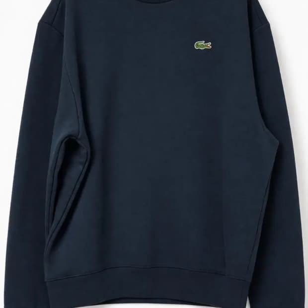 라코스테 네이비 맨투맨 티셔츠