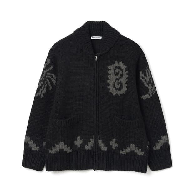 밀로 아카이브 오리엔탈 코위찬 니트 블랙