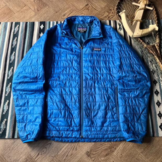 [L]파타고니아 블루 경량 패딩