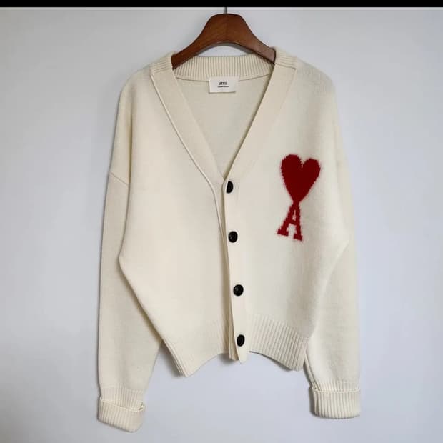 🔥[새상품/정품]🔥아미 빅하트 로고 가디건 3 color