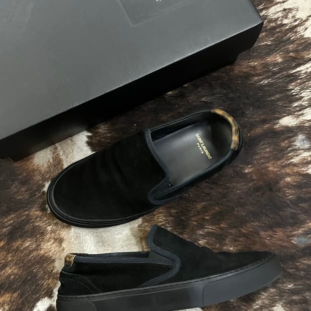 SAINT LAURENT Venice Slip On Sneakers