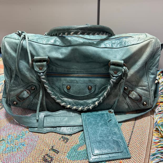 발렌시아가 트위기 모터백 빈티지