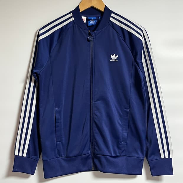 아디다스 슈퍼스타 크롭 져지 트랙탑 파이어버드 S