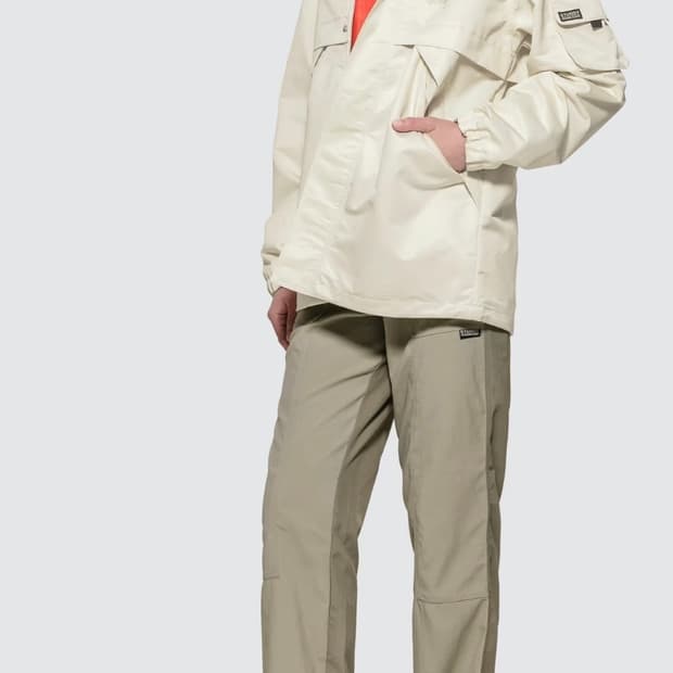 XS 스투시 후드 바람막이 아이보리 자켓