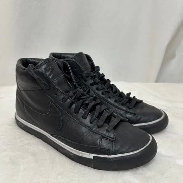 나이키 꼼데가르송 하이탑 블랙 280