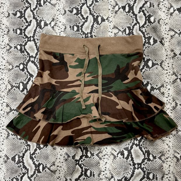 “Vintage” Y2K Camp Pattern Skirts