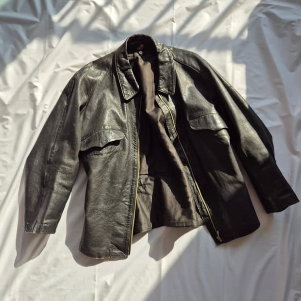 Italian Army Motorcycle Jacket, 1950s