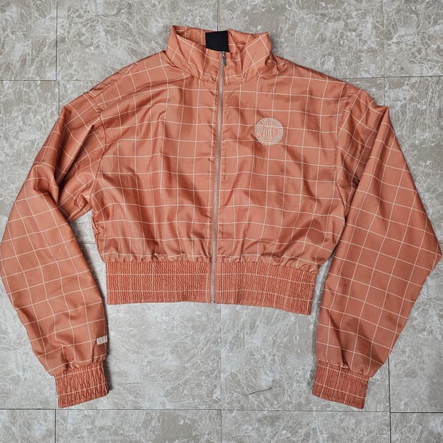 나이키 여성 팜므 우븐 바람막이 크롭 재킷S