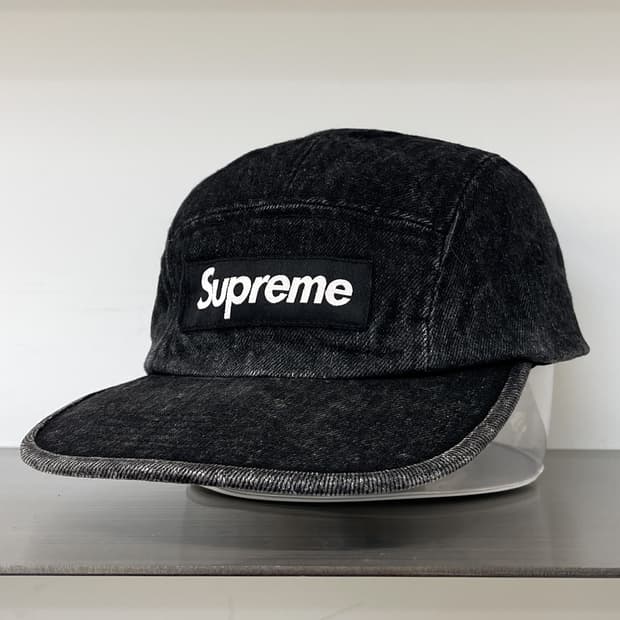 슈프림 24 ss 박스 로고 데님 캠프 캡