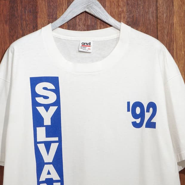 Anvil 92s Sylvania 빈티지 티셔츠