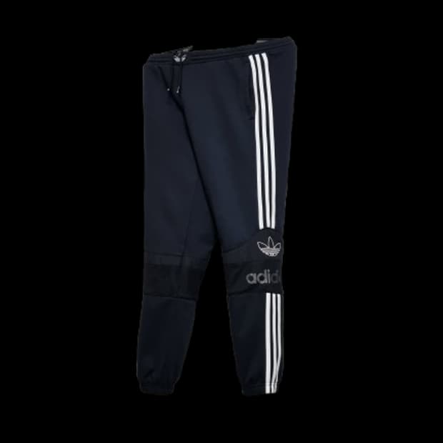 남성 정가10만 아디다스 기모 불꽃 트레포일 바지 팬츠 트레이닝복