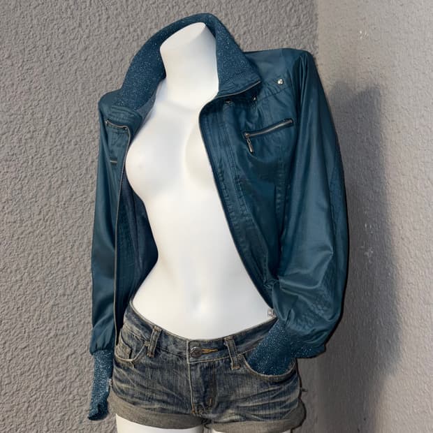 빈티지 스터드 자켓