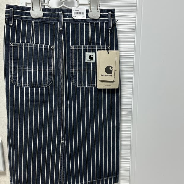 칼하트wip  스커트 스트라이프