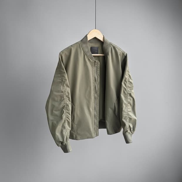 100~105/ 시스템옴므 22FW 나일론 봄버 자켓