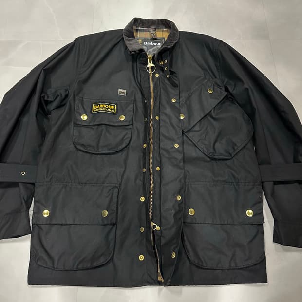 [42/xl]바버 인터네셔널 왁스자켓