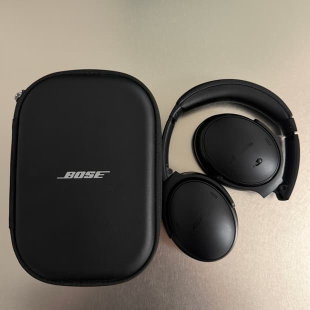 Bose QC headphone black