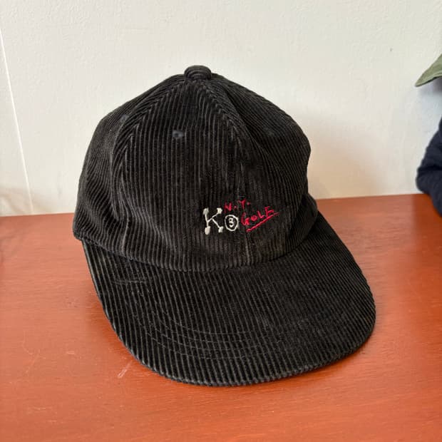 JPN K3 GOLF 자수 코듀로이 캡