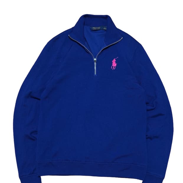 폴로 랄프로렌 빅포니 하프집업 니트