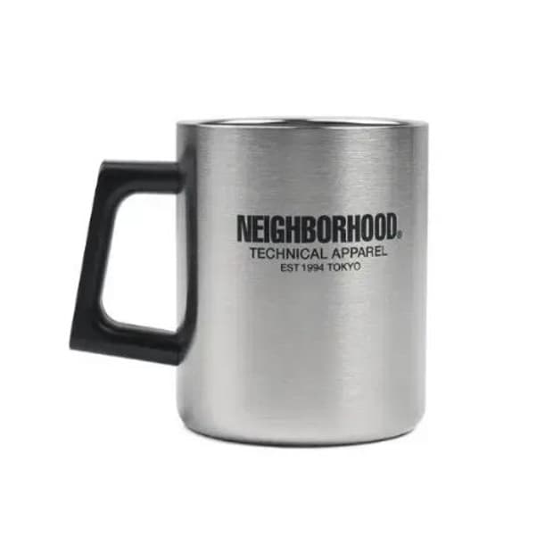 네이버후드 x 써모스 SS 머그 실버 