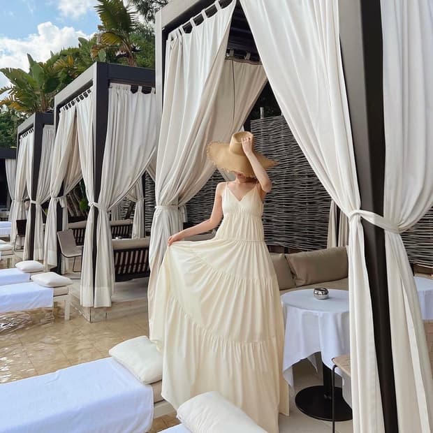 Saint-tropez dress (butter)