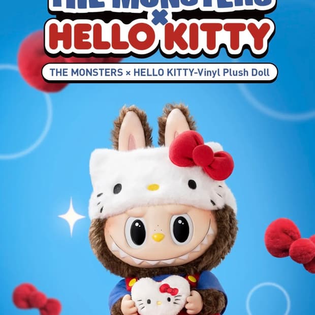 팝마트 더 몬스터즈 헬로키티 새상품 미개봉 (쇼핑백증정)
