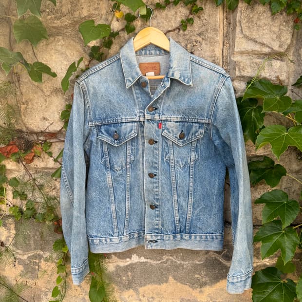70s 리바이스 levis 70505-0213 데님 트러커 자켓 38