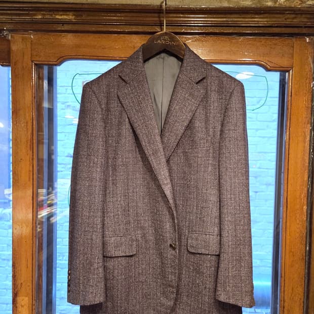 아쿠아스큐텀 트위드자켓