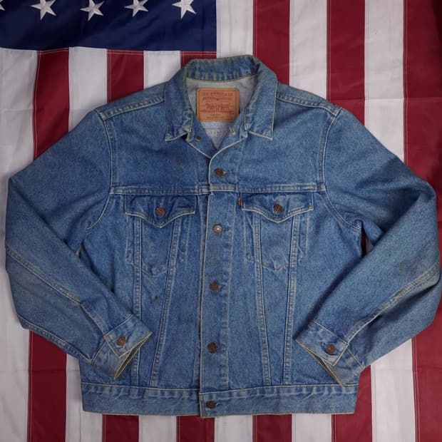 오리지날 90's 캐나다제조 리바이스 75505 데님 트러커자켓