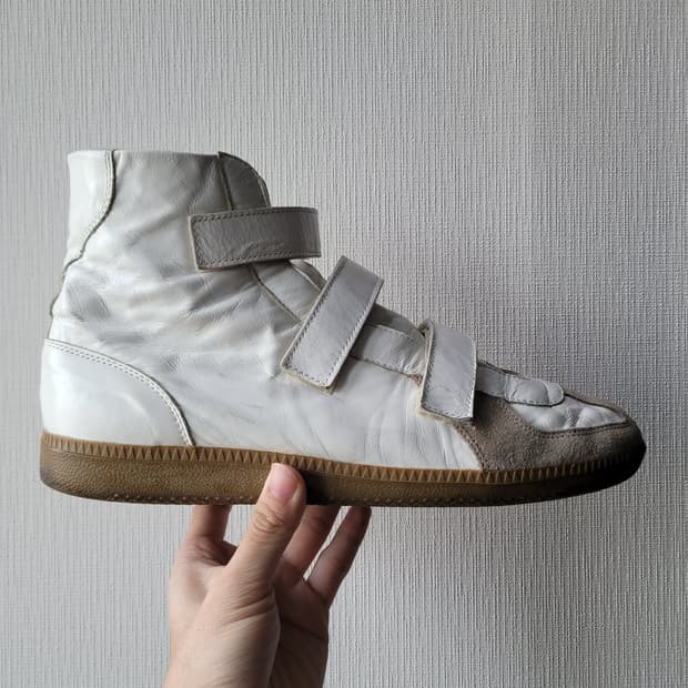 German army velcro hightop