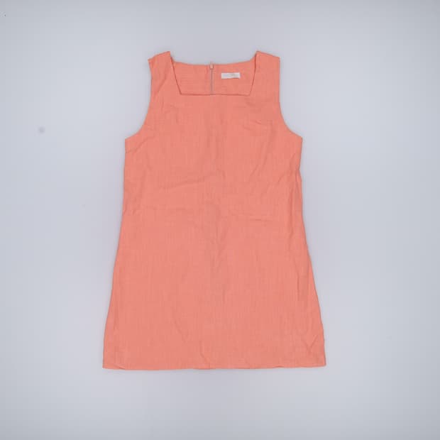 실측확인 빈티지 여성 린넨원피스 0408H1