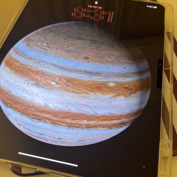 애플 2025 아이패드 프로 13 M5 스탠다드 글래스 실버 256gb