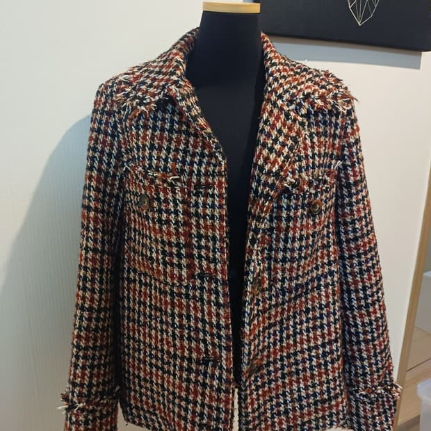 트위드 자켓