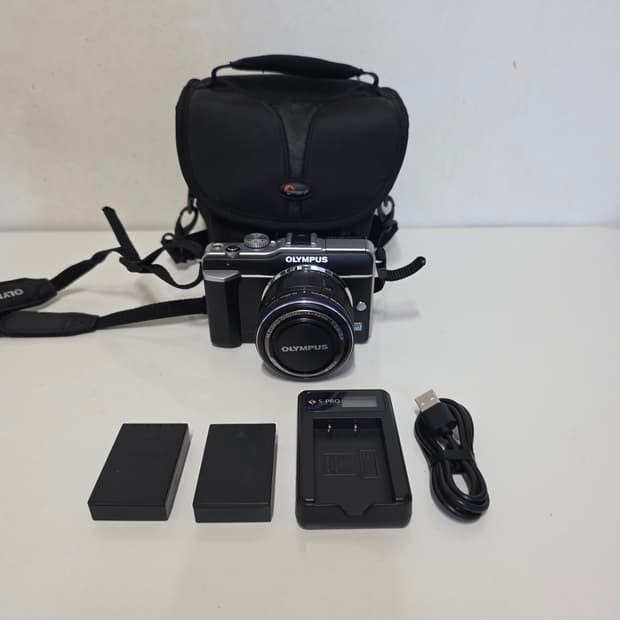 올림푸스 디지털 카메라 E-PL1 + 렌즈, 구성품 포함