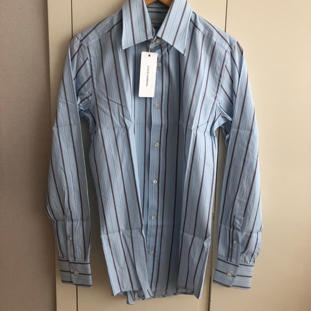 돌체앤가바나 빈티지 스트라이프 셔츠