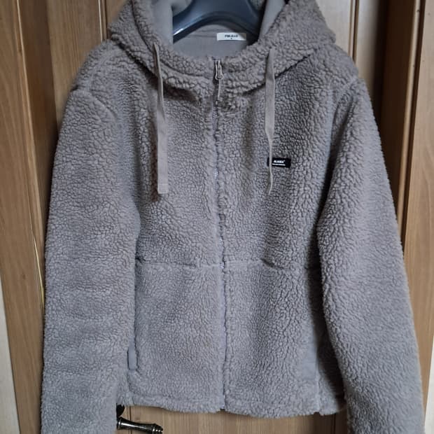 폴햄 뽀글이 후드집업 M