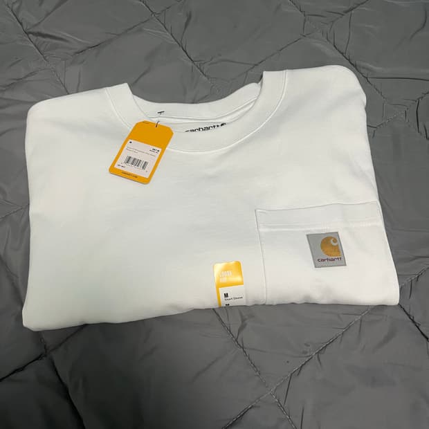 칼하트 k87 루즈핏 포켓 반팔티 M