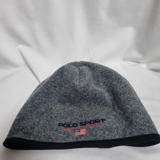 폴로 스포츠 빈티지 그레이 비니