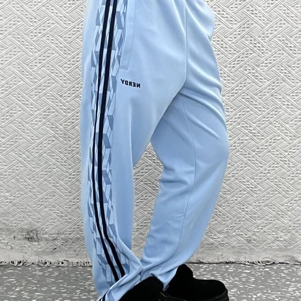 널디 키치 유니크 모노그램 테이프라인 트랙팬츠 M C10081