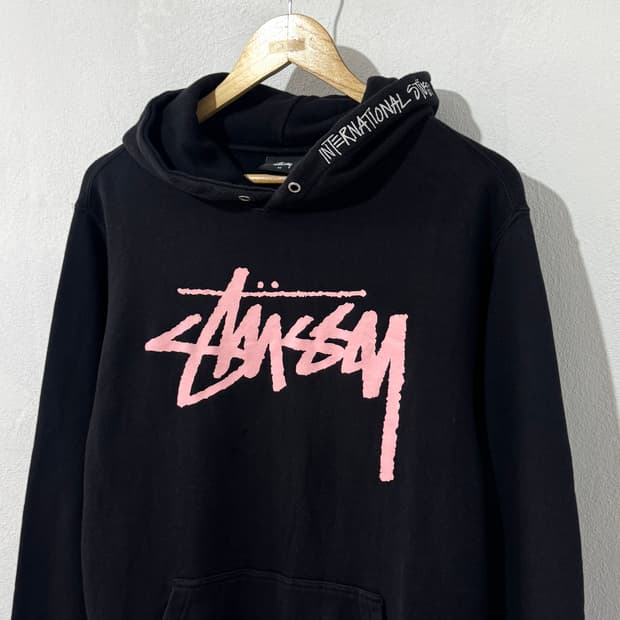 스투시 블랙 후드