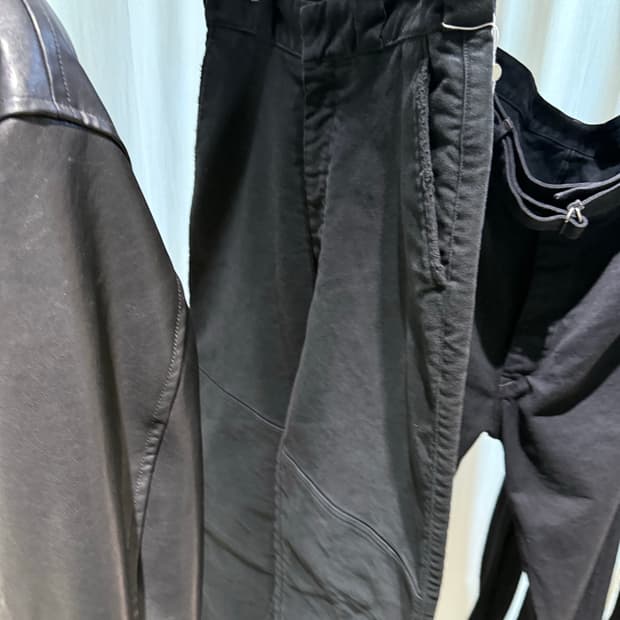 [2] 코모리 페이드 몰스킨 워크 팬츠