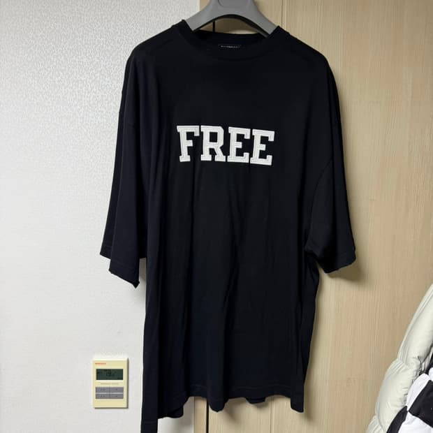 [XXS] 발렌시아가 FREE 디스트로이드 반팔티셔츠