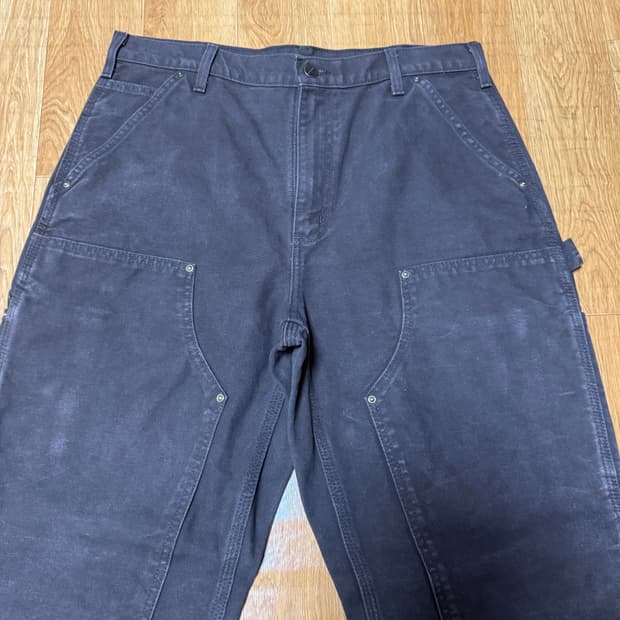 칼하트 더블니 다크 브라운 34-32