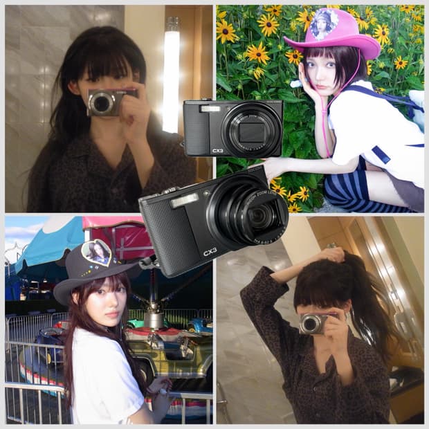 ✨키키/베이비몬스터 로라 픽✨ 미품 Ricoh 리코 CX3 빈티지디카