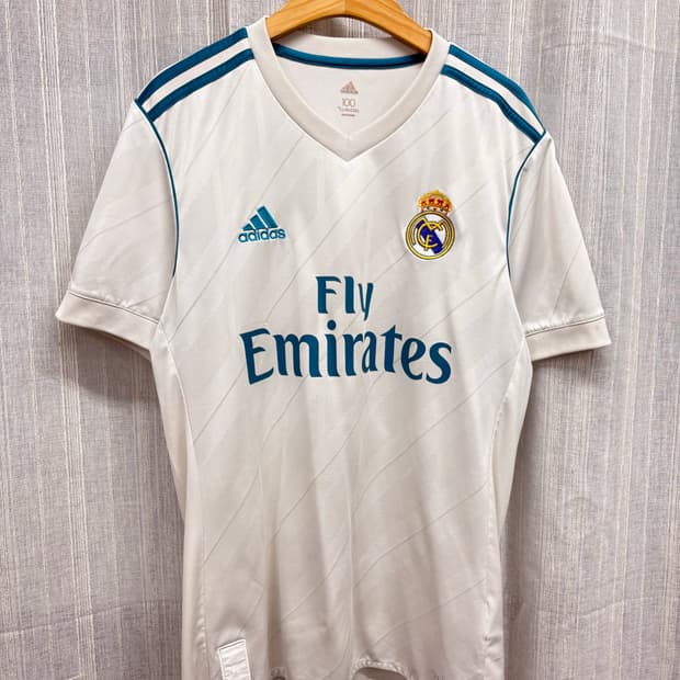 17 18 아디다스 레알 마드리드 홈 유니폼 져지