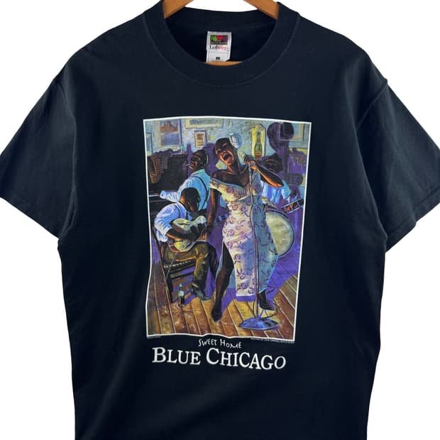 Blue Chicago 블루스 클럽 티셔츠3121