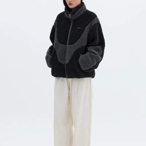 필루미네이트 플리스 뽀글이 자켓S