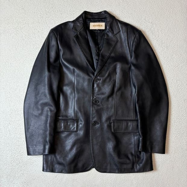 NEOCEN 00's 양가죽 3버튼 블레이져 PN7235