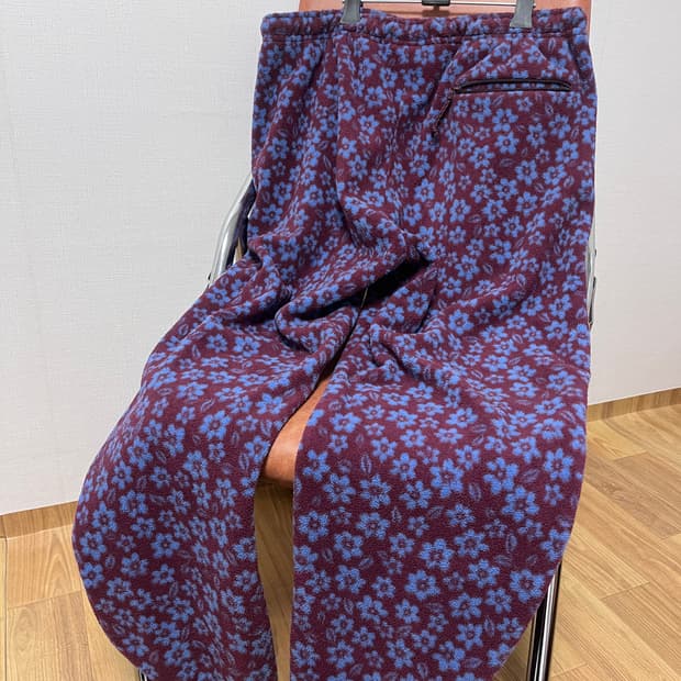 디네댓 플라워 플리스 팬츠