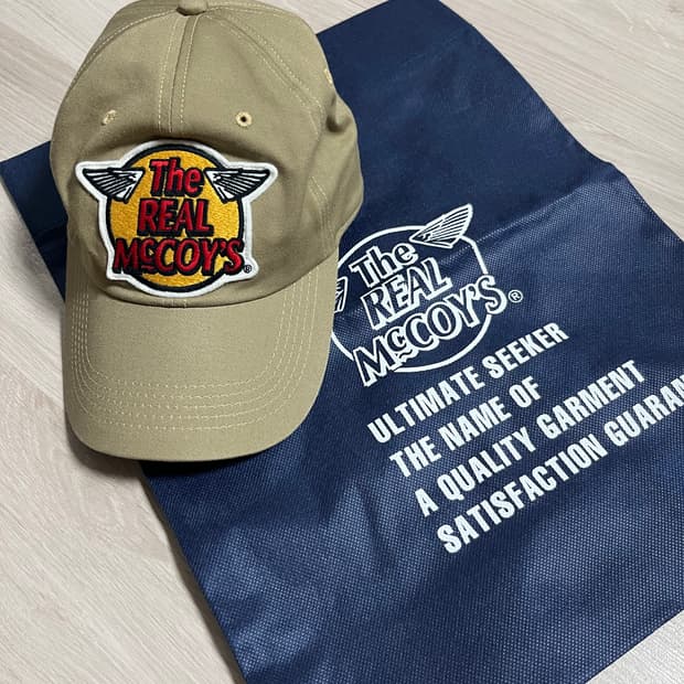 리얼맥코이 모자 볼캡