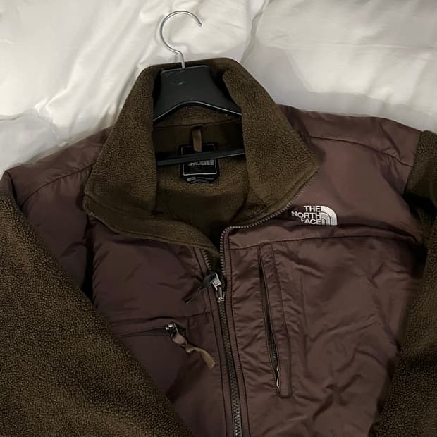 노스페이스 데날리 후리스 브라운 L